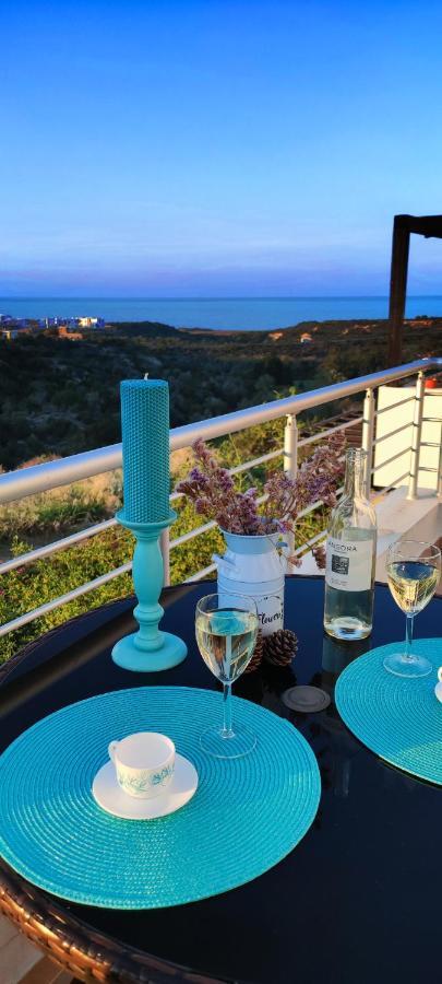 The Seaterra Reserve Penthouse With Mountains&Seaviews And Rooftop Terrace Akanthou Luaran gambar
